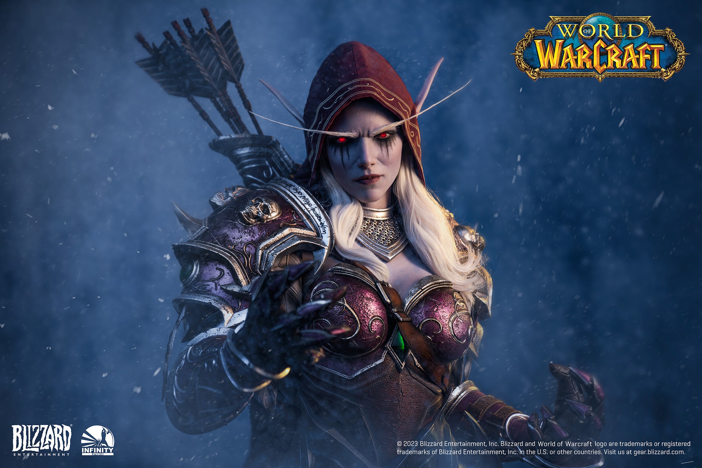 Warcraft Sylvanas Windrunner Life-Size Bust  (Prototype Shown) View 3