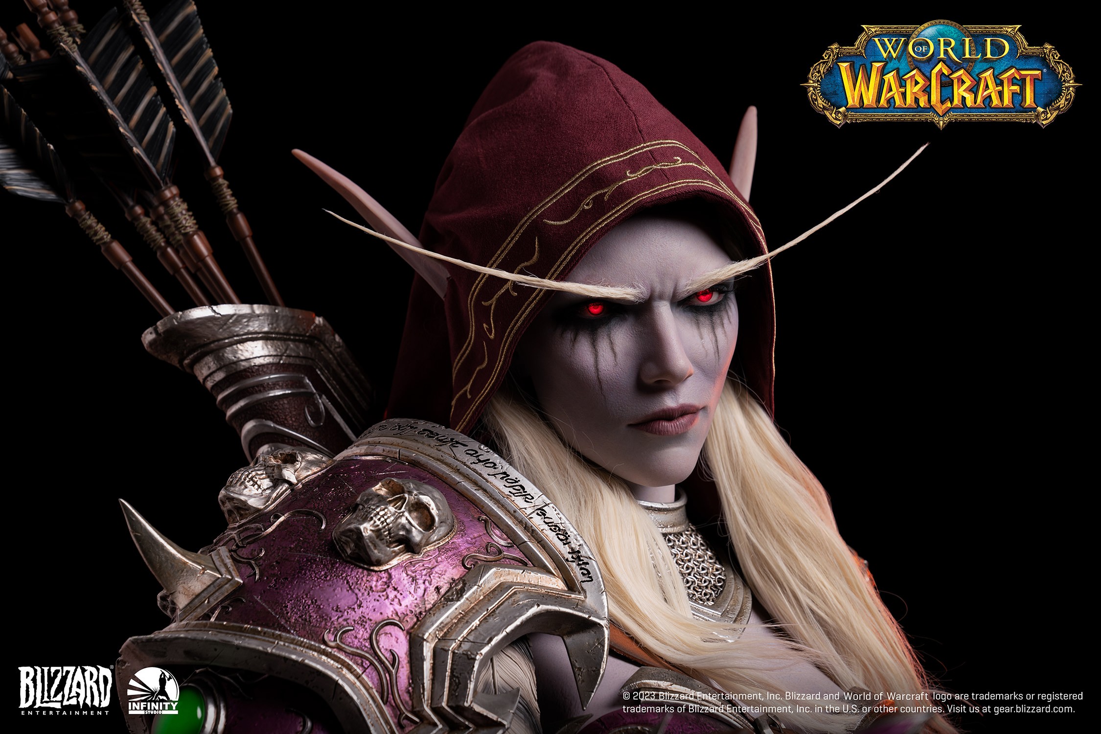 Warcraft Sylvanas Windrunner Life-Size Bust  (Prototype Shown) View 5
