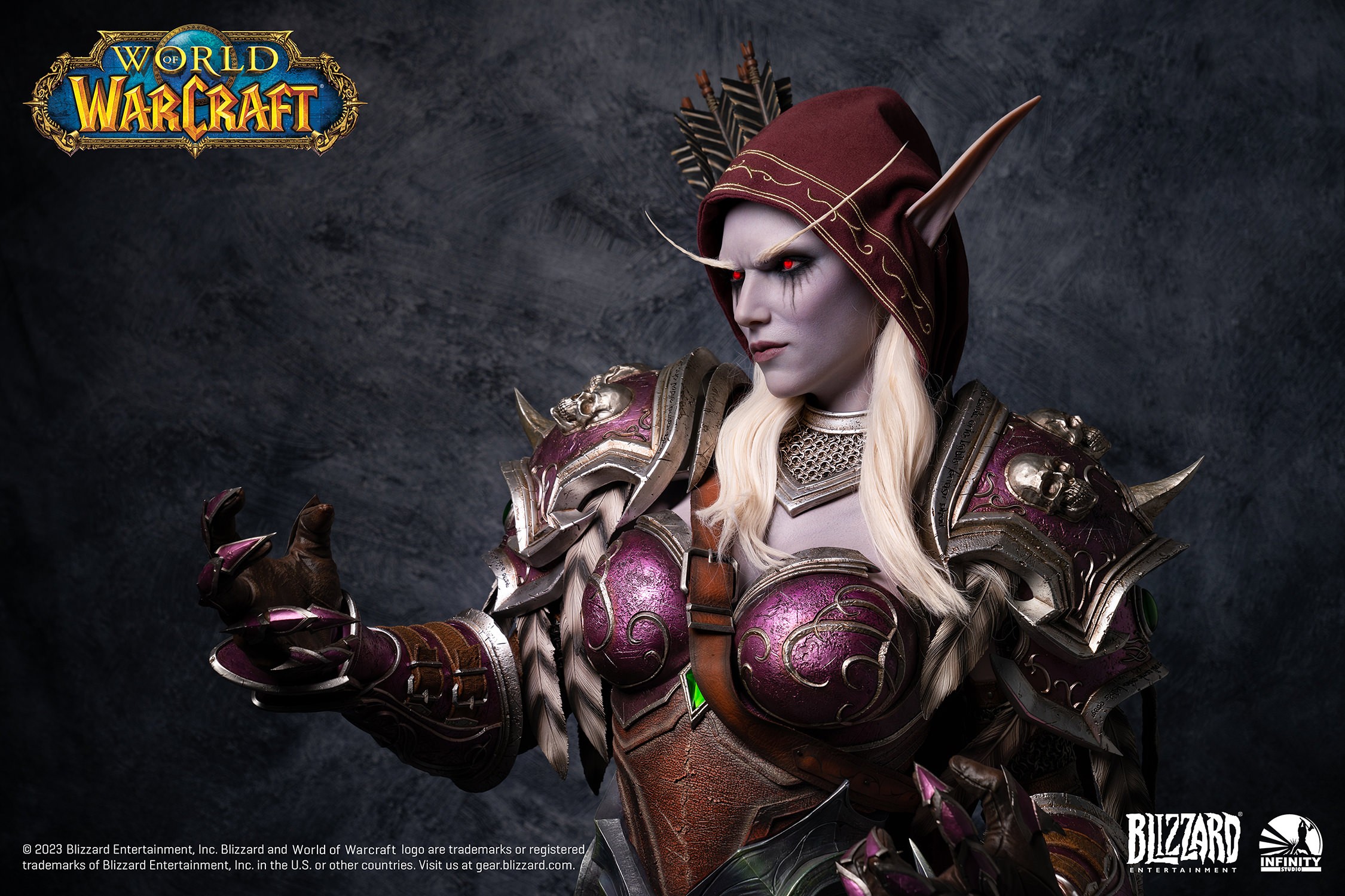 Warcraft Sylvanas Windrunner Life-Size Bust  (Prototype Shown) View 6