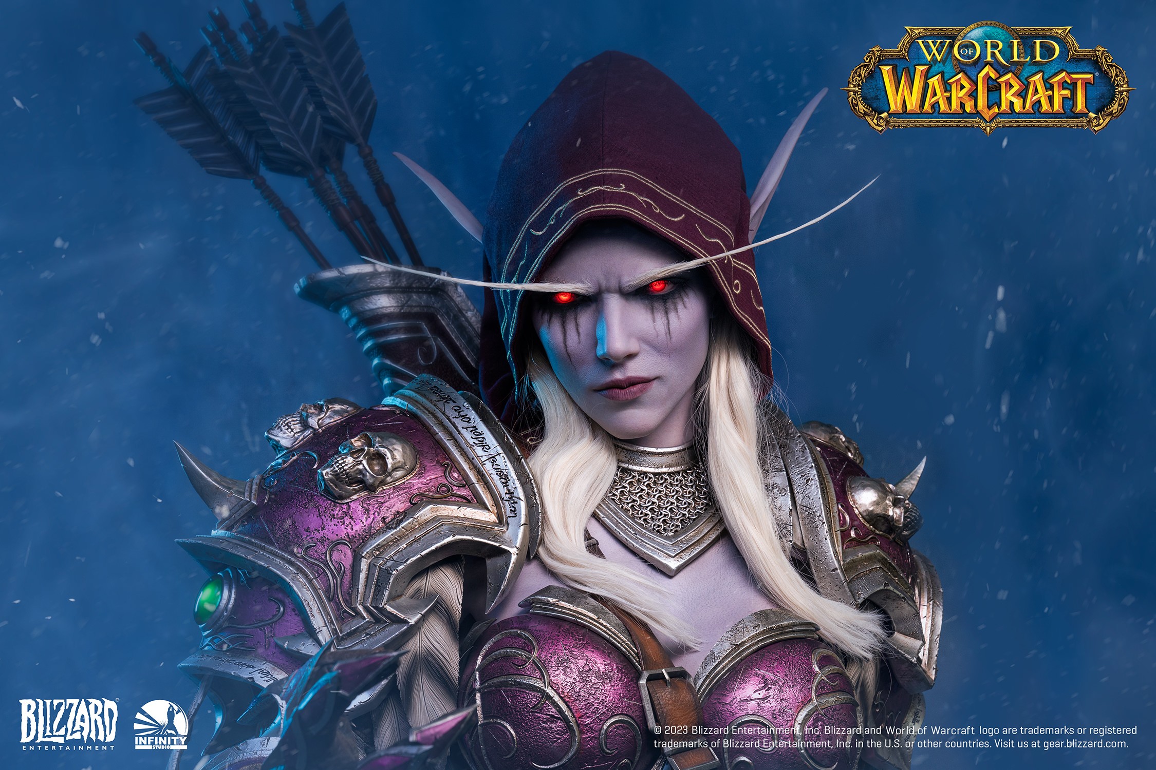 Warcraft Sylvanas Windrunner Life-Size Bust  (Prototype Shown) View 7
