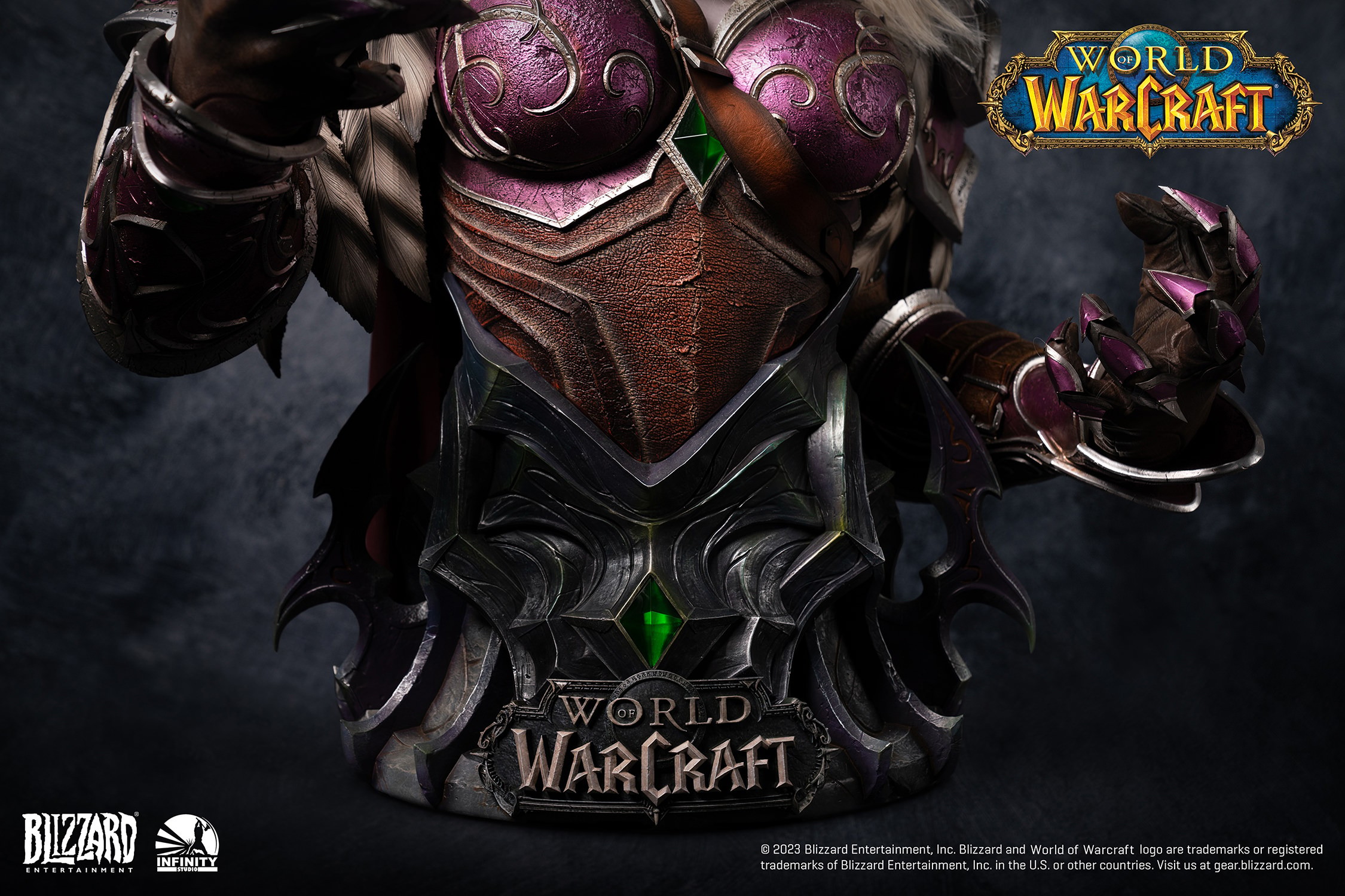 Warcraft Sylvanas Windrunner Life-Size Bust  (Prototype Shown) View 13