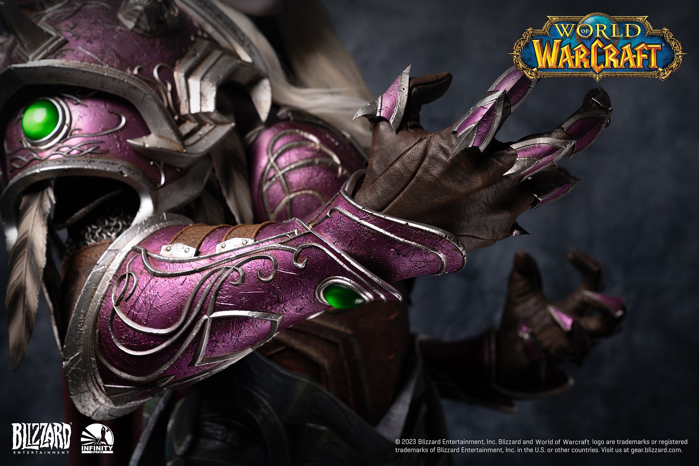 Warcraft Sylvanas Windrunner Life-Size Bust  (Prototype Shown) View 14