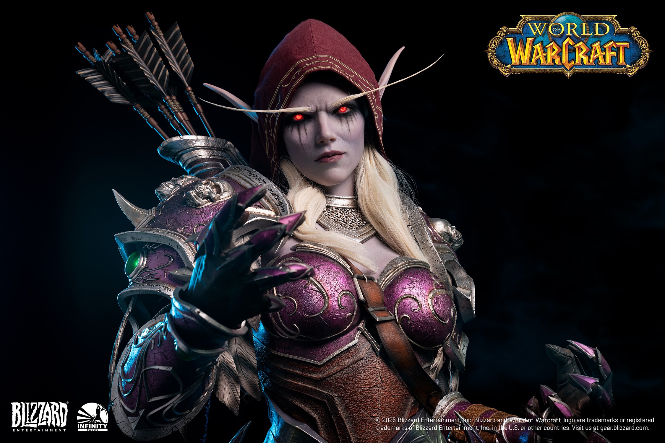 Warcraft Sylvanas Windrunner Life-Size Bust  (Prototype Shown) View 20