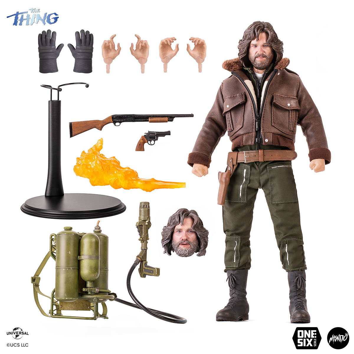 The Thing The Thing: MacReady Sixth Scale Figure  (Prototype Shown) View 15