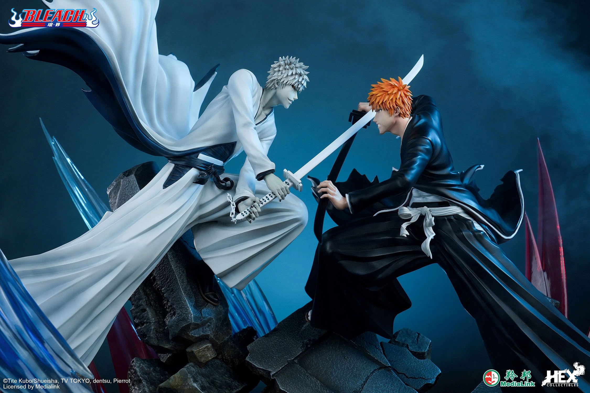 Zenkai Studio Ichigo Kurosaki & Rukia Kuchiki Resin Statue
