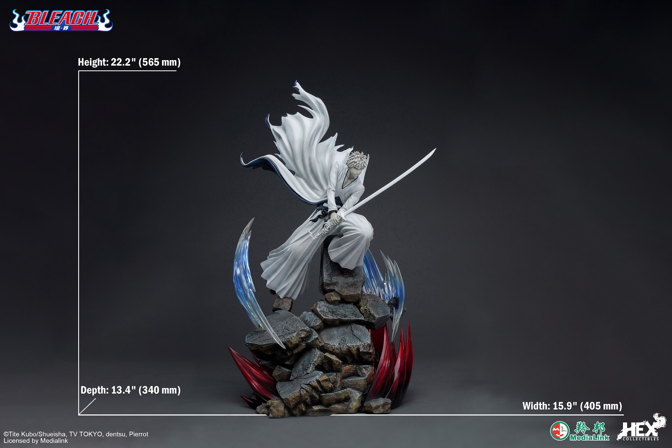 Ichigo Kurosaki vs Hollow Ichigo Statue by HEX Collectibles