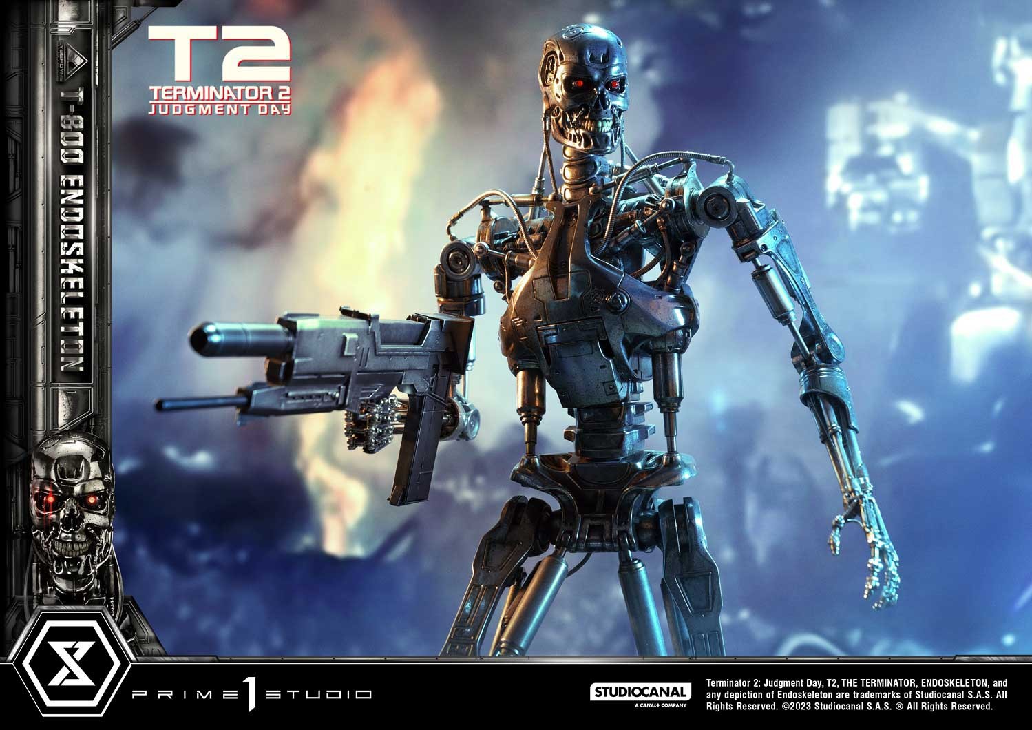 T-800 Endoskeleton 1:3 Scale Statue by Prime 1 Studio T-800 Endoskeleton 1:3 Scale Statue by Prime 1 Studio