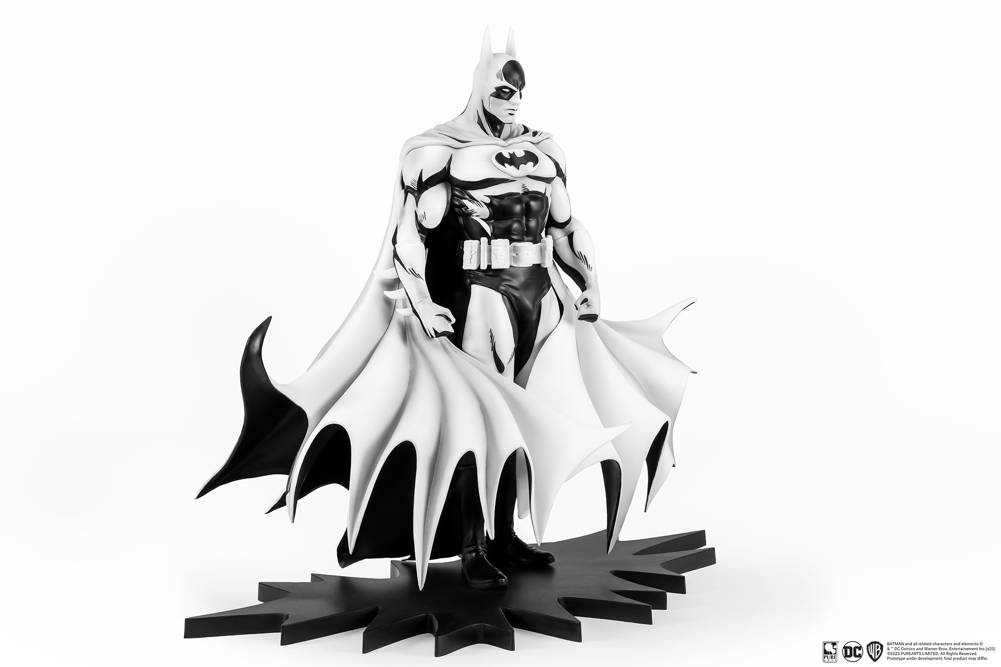 DC Comics Batman Black & White Version (PX Exclusive) Statues  (Prototype Shown) View 6