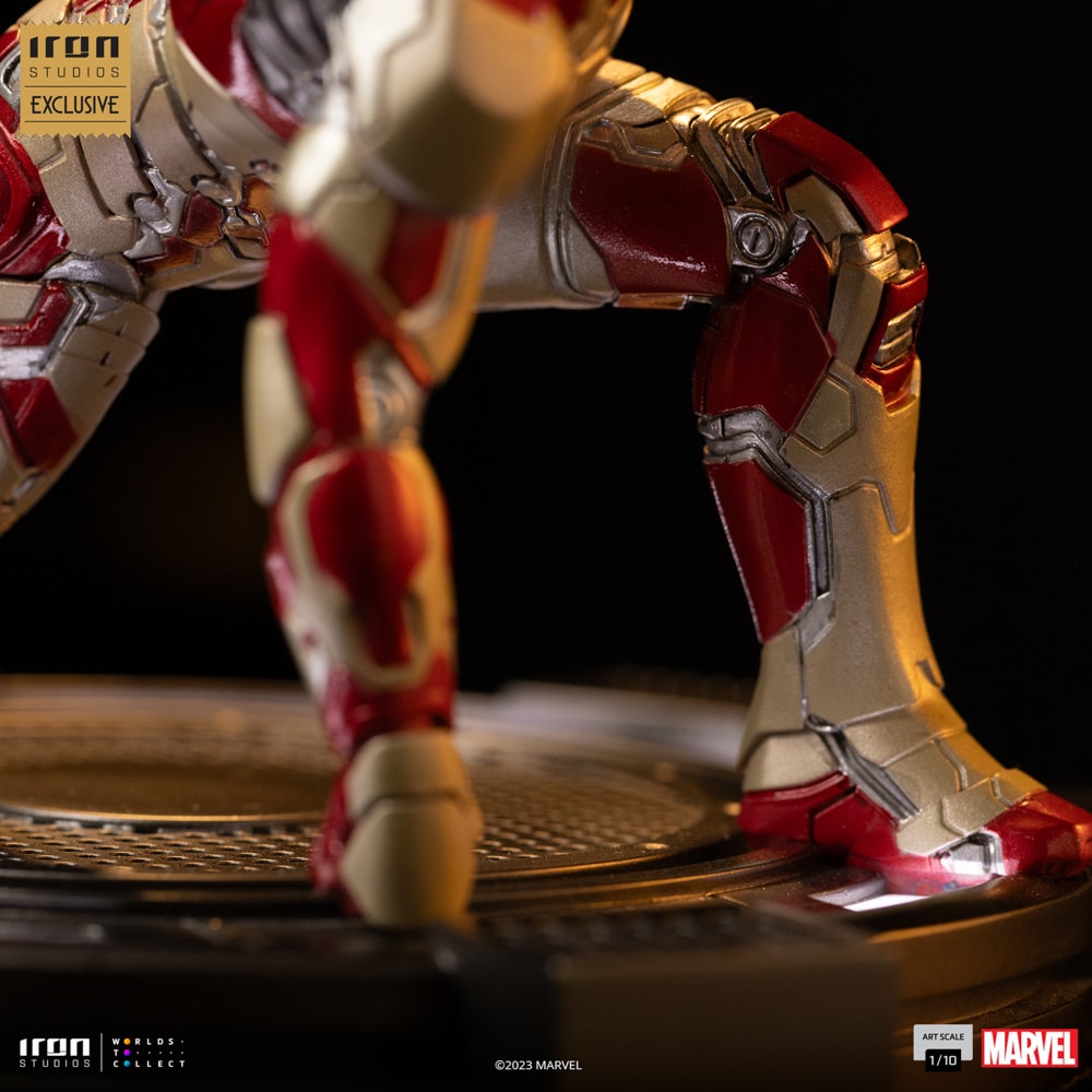 Iron Man Mark XLII Art Scale 1:10 Statue by Iron Studios