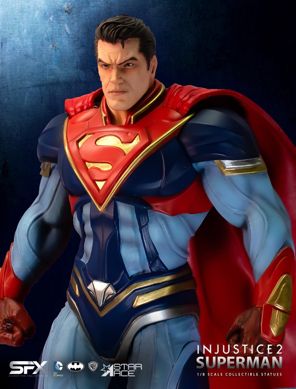 DC Comics Superman Injustice II Deluxe Statues  (Prototype Shown) View 7