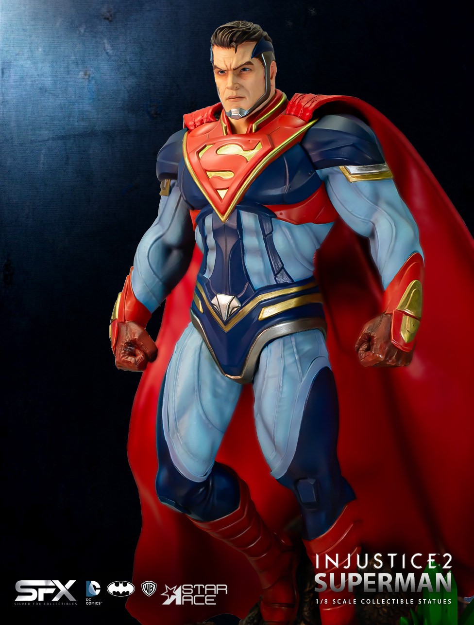 DC Comics Superman Injustice II Deluxe Statues  (Prototype Shown) View 8
