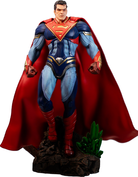 DC Comics Superman Injustice II Deluxe Statues  (Prototype Shown) View 13