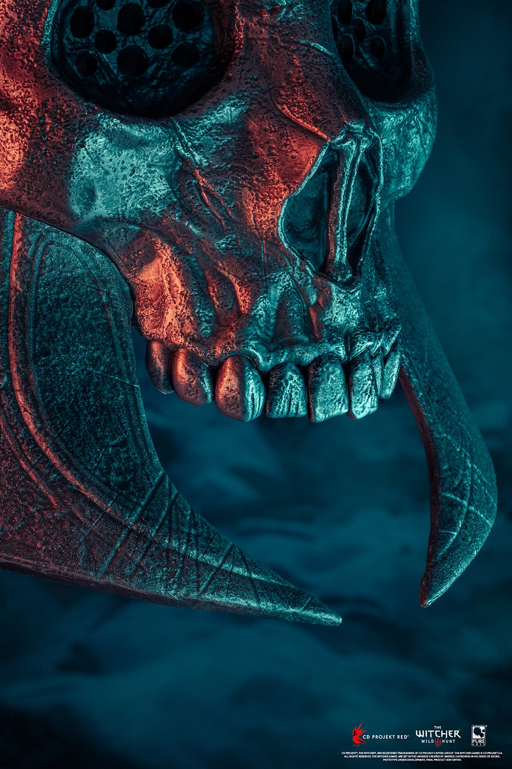 The Witcher 3: Wild Hunt Eredin Helmet Life-Size Replica  (Prototype Shown) View 9