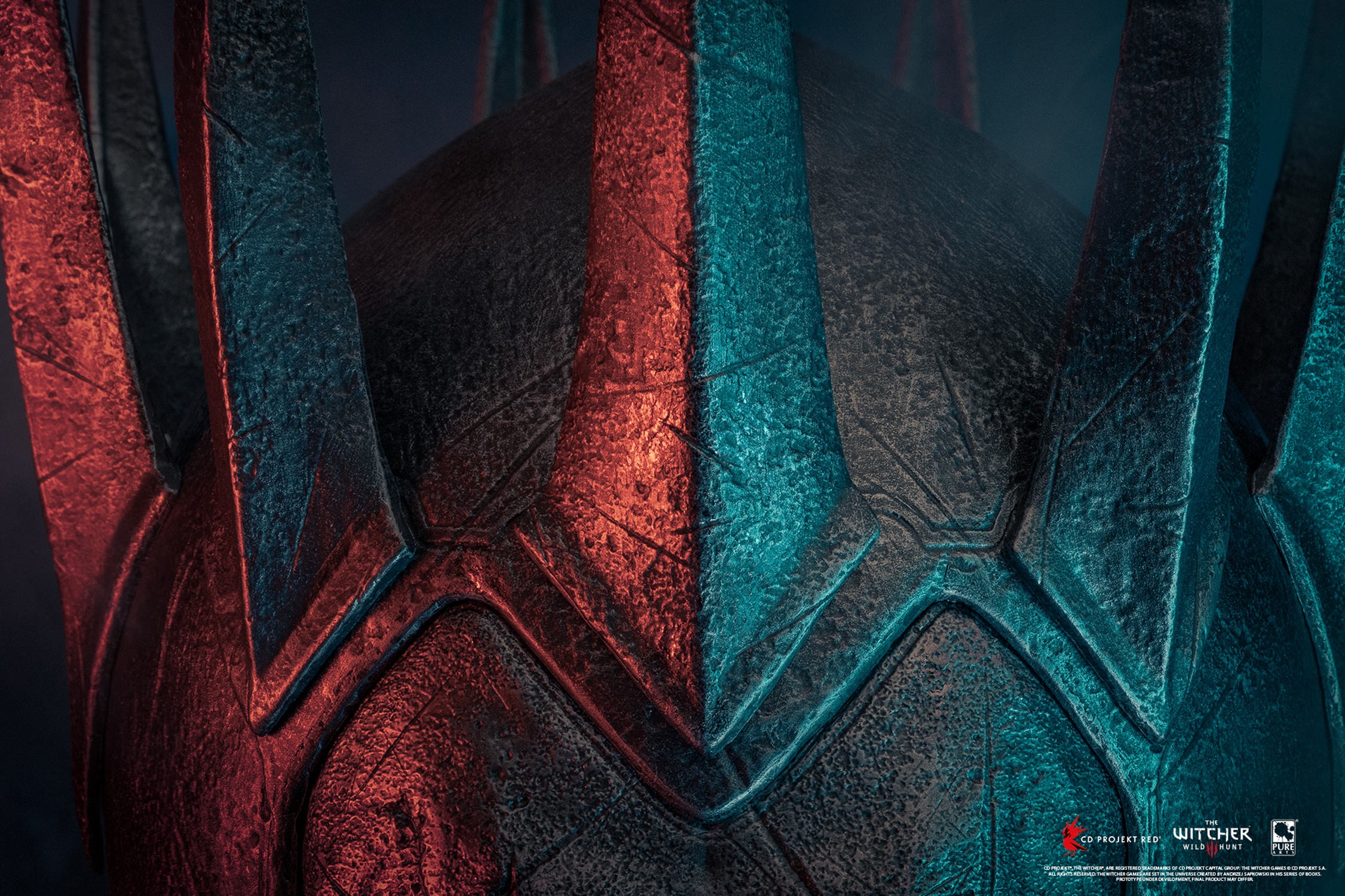 The Witcher 3: Wild Hunt Eredin Helmet Life-Size Replica  (Prototype Shown) View 11