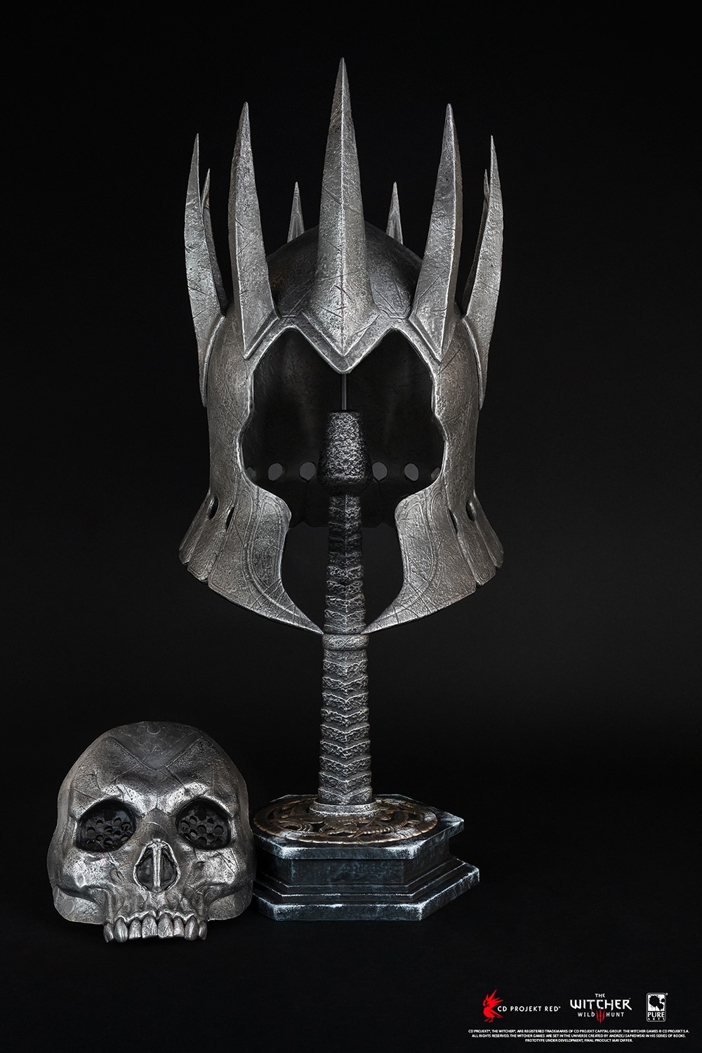 The Witcher 3: Wild Hunt Eredin Helmet Life-Size Replica  (Prototype Shown) View 13