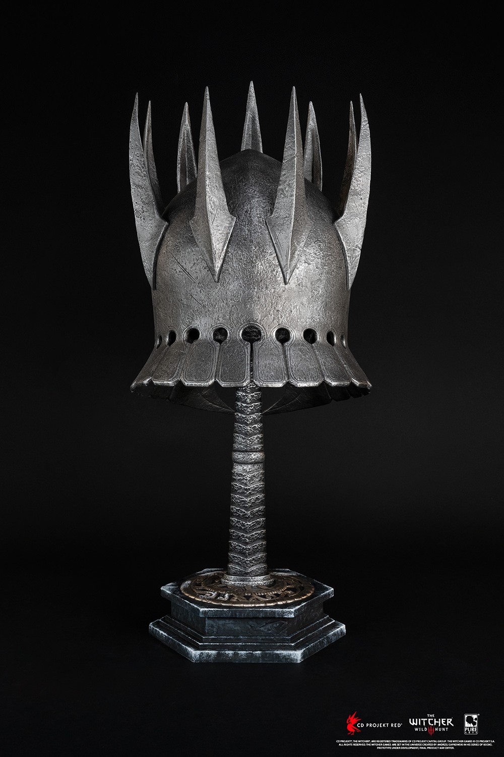 The Witcher 3: Wild Hunt Eredin Helmet Life-Size Replica  (Prototype Shown) View 17