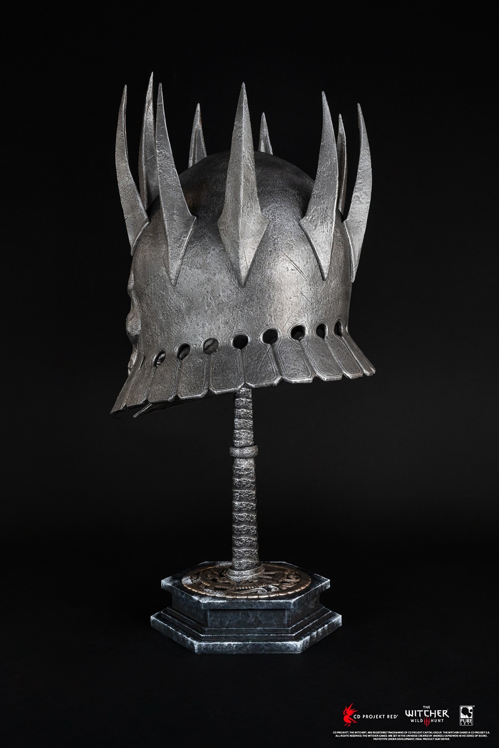 The Witcher 3: Wild Hunt Eredin Helmet Life-Size Replica  (Prototype Shown) View 18