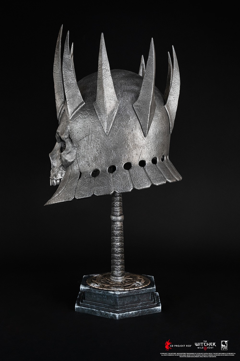 The Witcher 3: Wild Hunt Eredin Helmet Life-Size Replica  (Prototype Shown) View 19