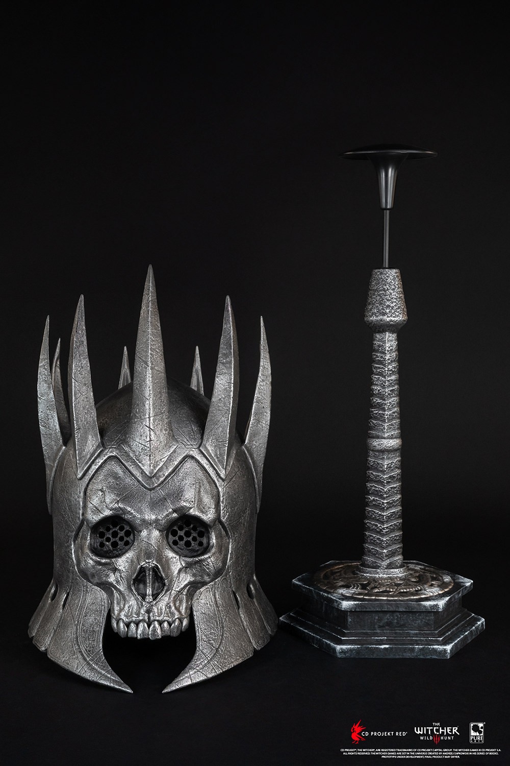 The Witcher 3: Wild Hunt Eredin Helmet Life-Size Replica  (Prototype Shown) View 21