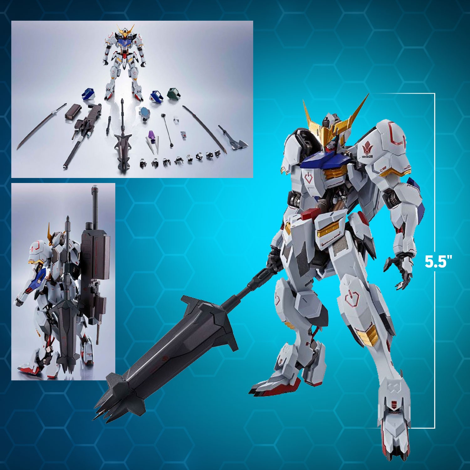 Gundam Barbatos (1st - 4th Form) Collectible Figure by