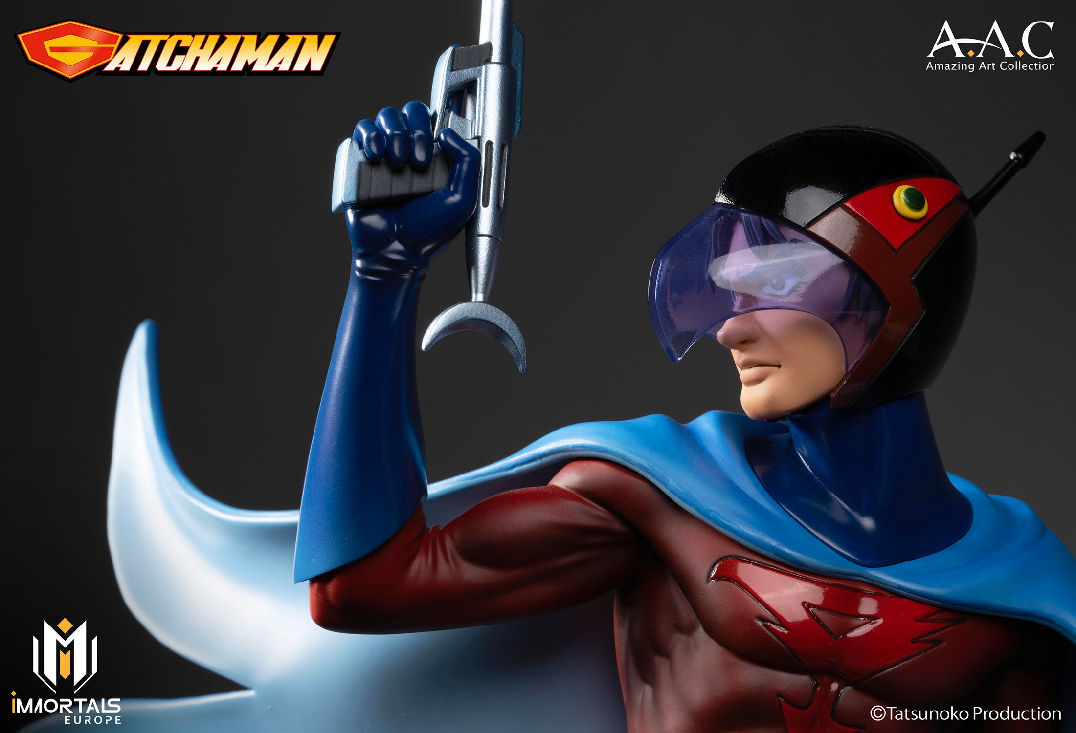 Gatchaman Joe the Condor, Expert in Shooting Polystone Statue  (Prototype Shown) View 3