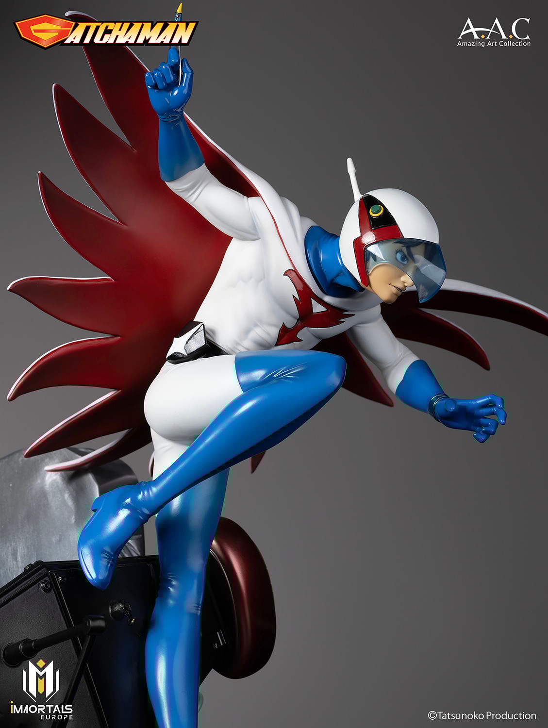 Ken the Eagle The Leader of the Science Ninja Team Statue by