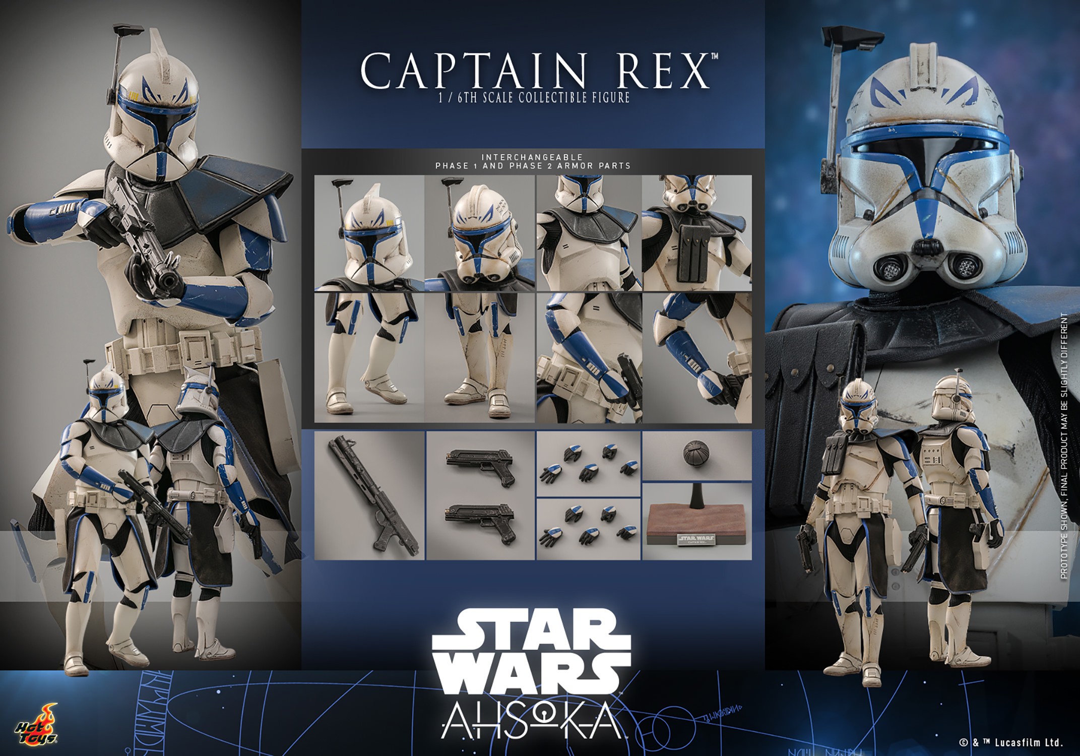 Hot Toys - サイドショウ キャプテン・レックス 1／6アクション