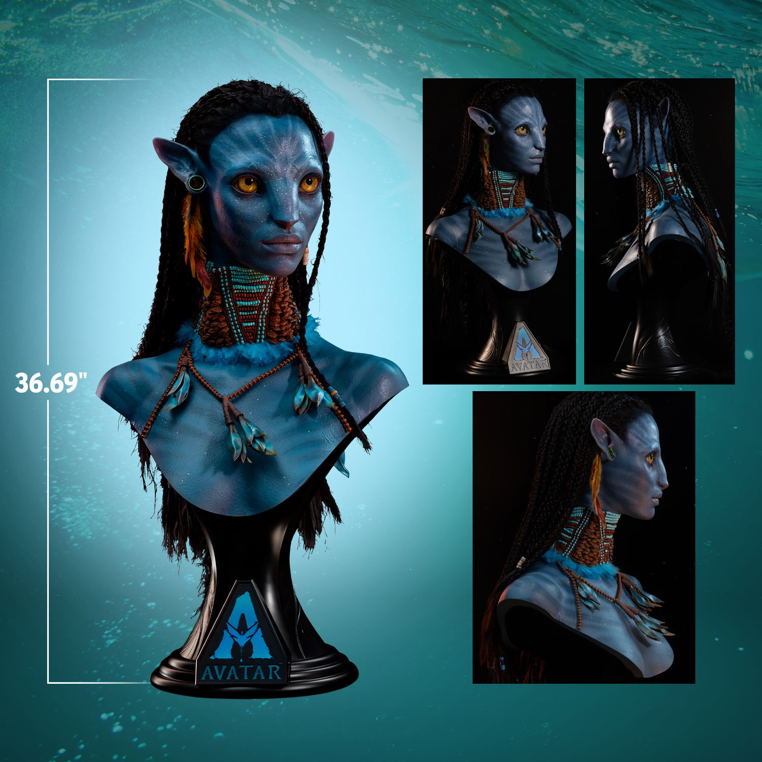 AVATAR Neytiri (Elite) Life-Size Bust  Collector Edition (Prototype Shown) View 2
