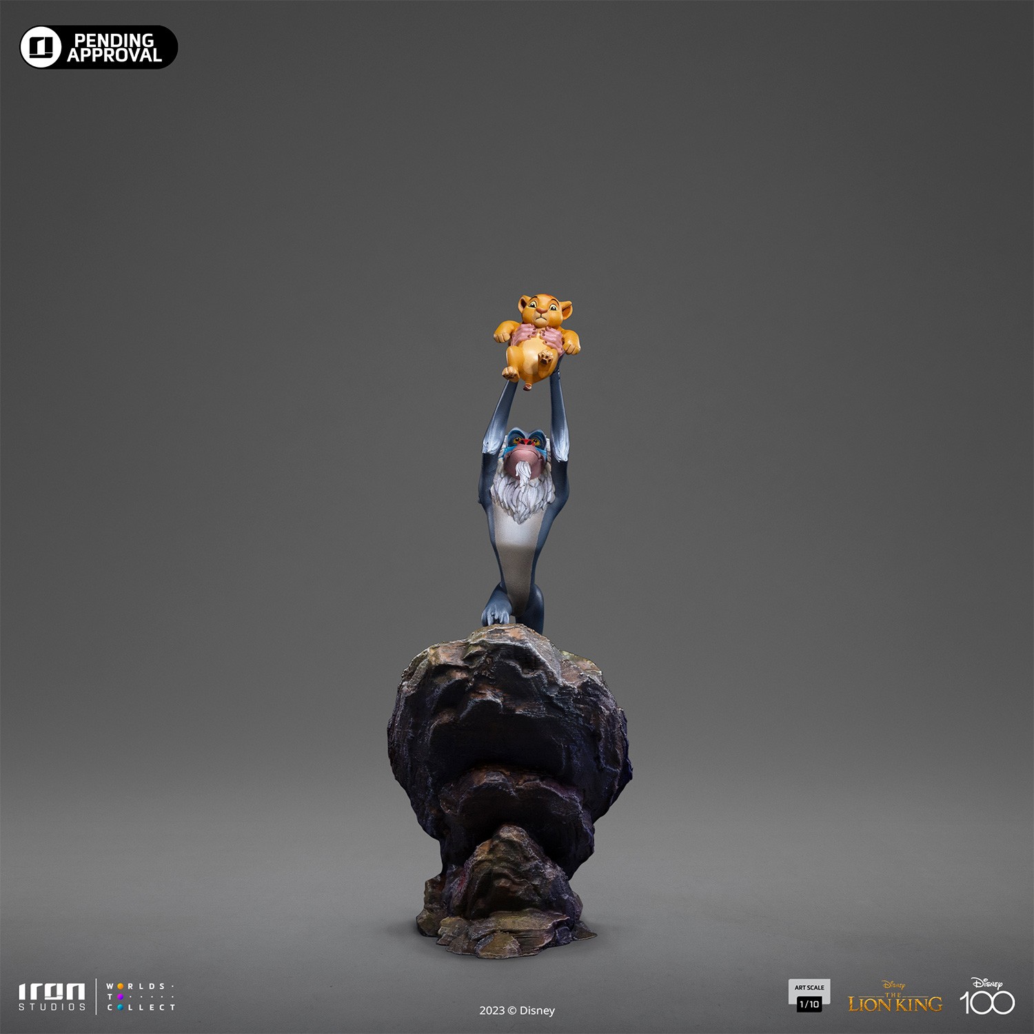 Lion King Art Scale 1:10 Scale Statue by Iron Studios Lion King Art Scale 1:10 Scale Statue by Iron Studios