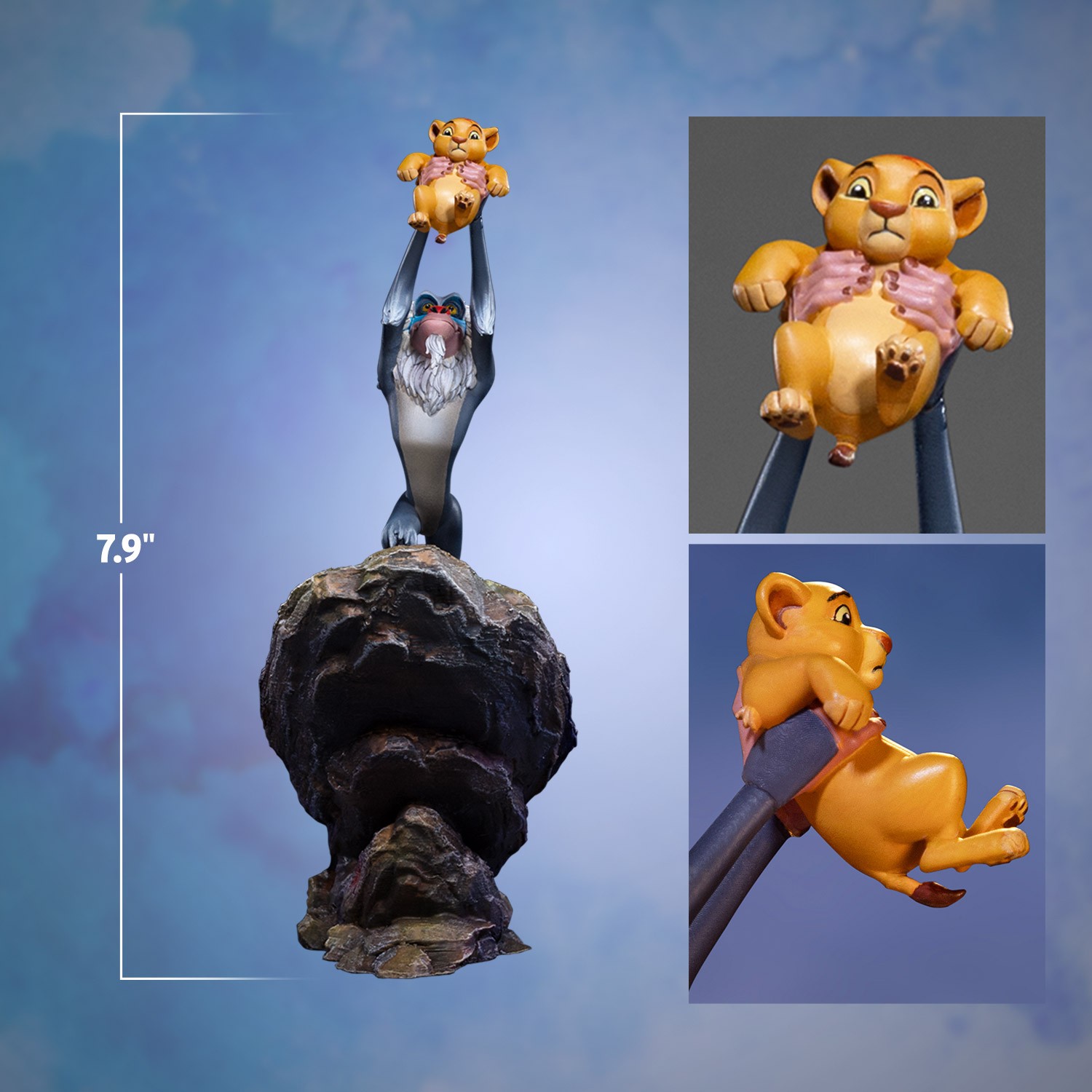 Lion King Art Scale 1:10 Scale Statue by Iron Studios | Sideshow  Collectibles, image size:1500x1500