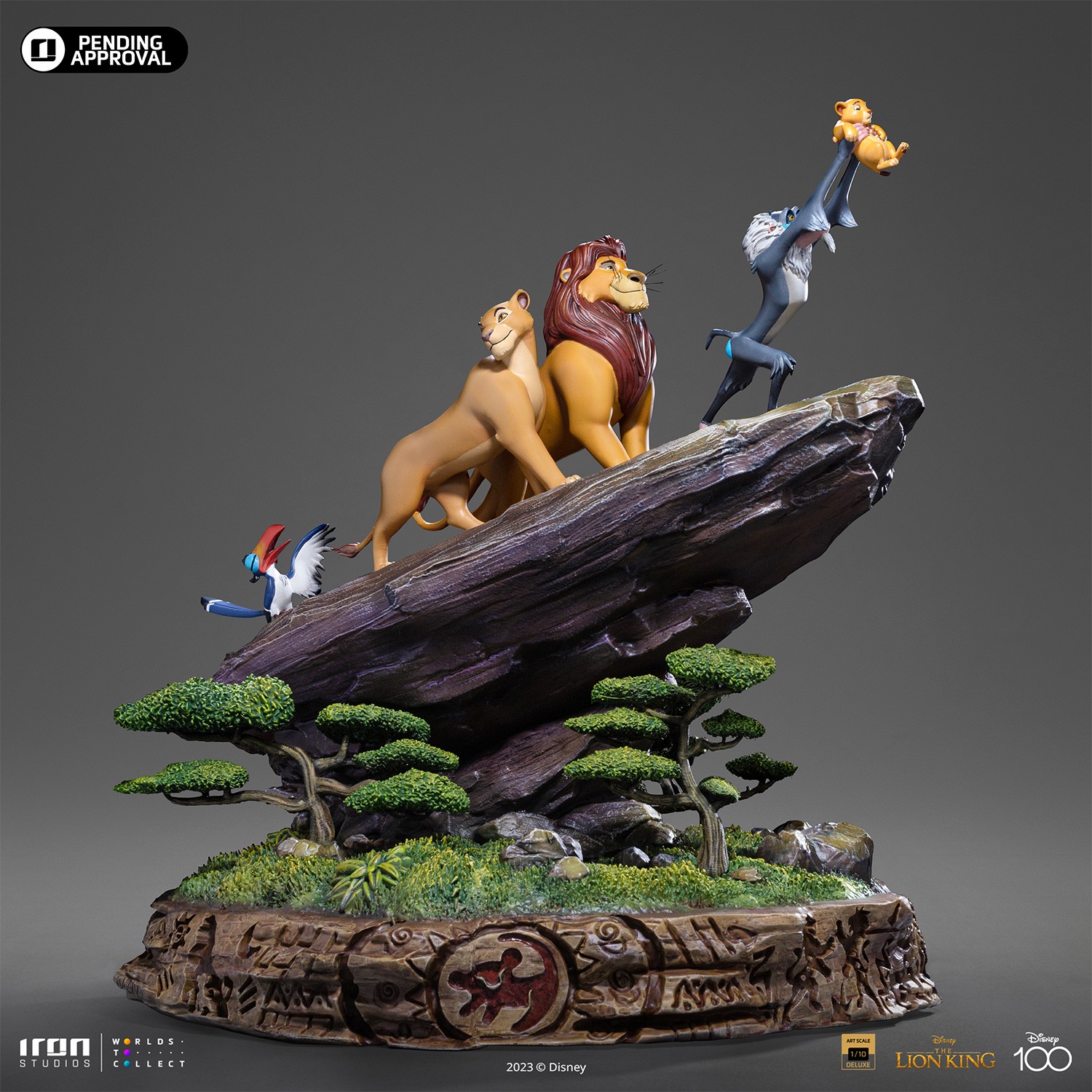 Disney Lion King Deluxe 1:10 Scale Statue  (Prototype Shown) View 5