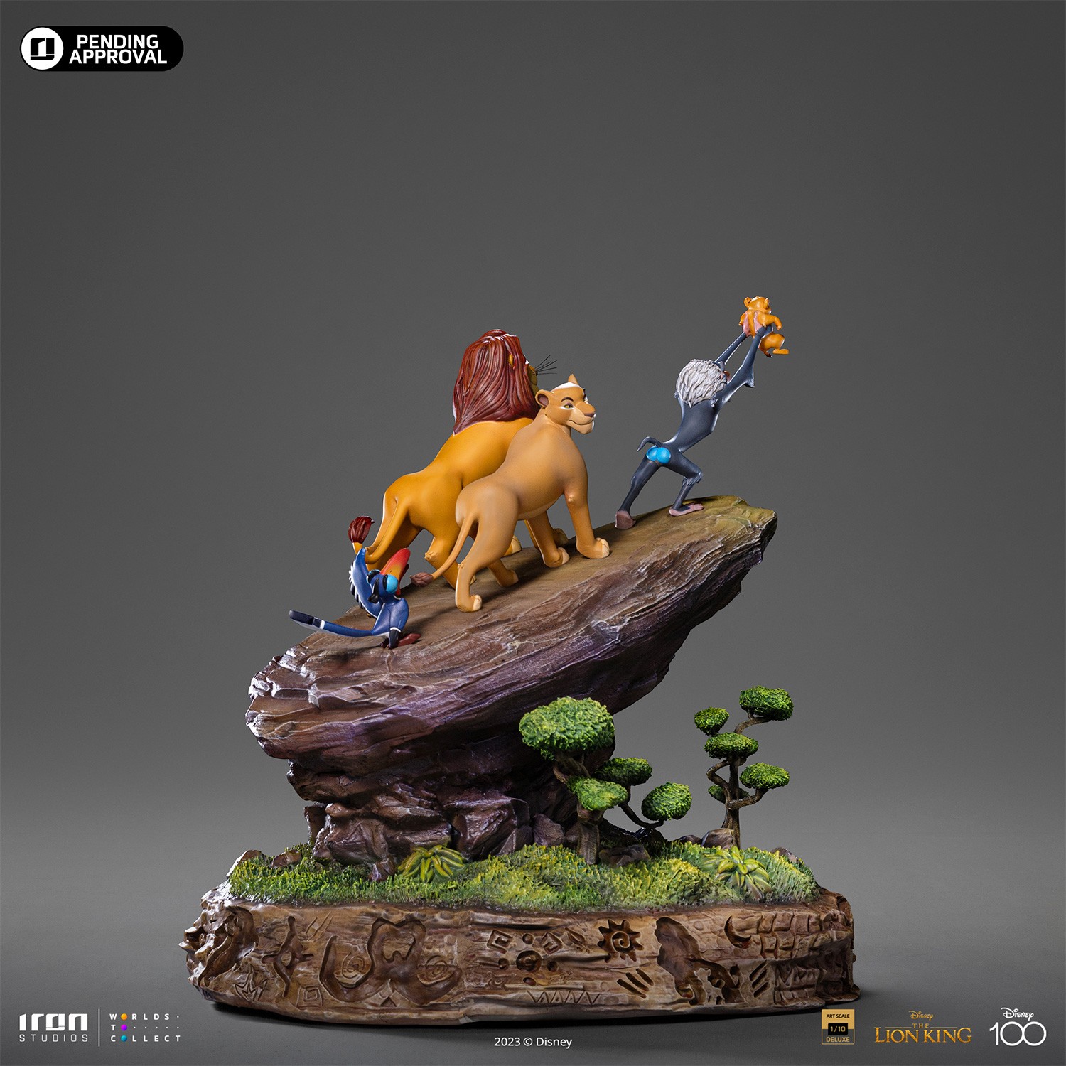 Disney Lion King Deluxe 1:10 Scale Statue  (Prototype Shown) View 6