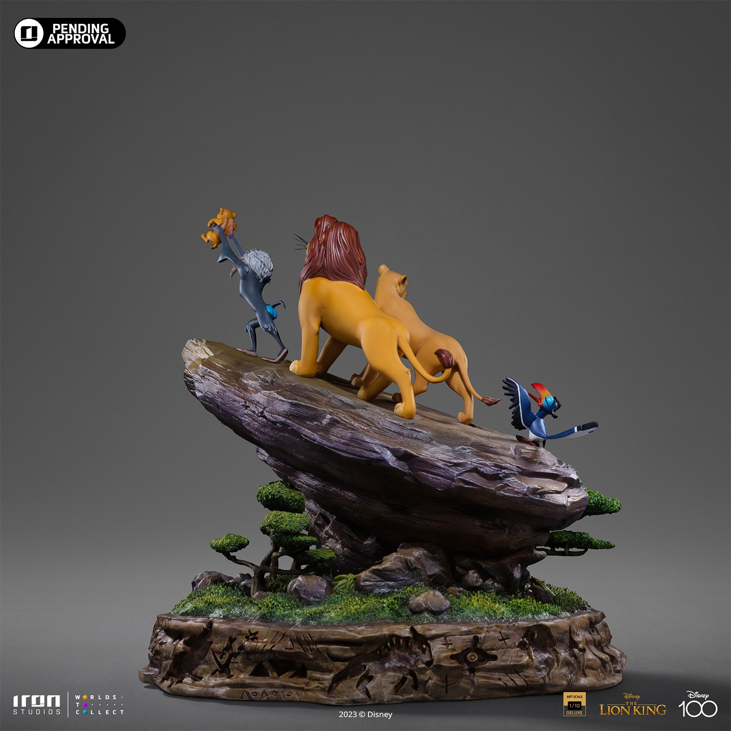 Disney Lion King Deluxe 1:10 Scale Statue  (Prototype Shown) View 7