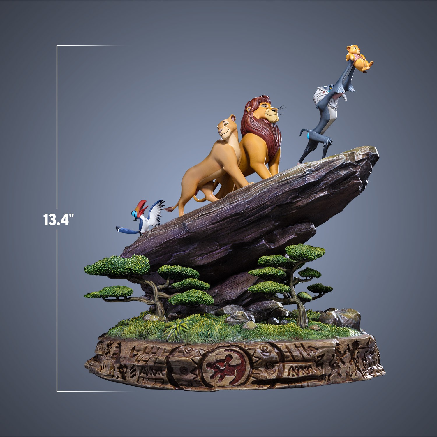 Disney Lion King Deluxe 1:10 Scale Statue  (Prototype Shown) View 2