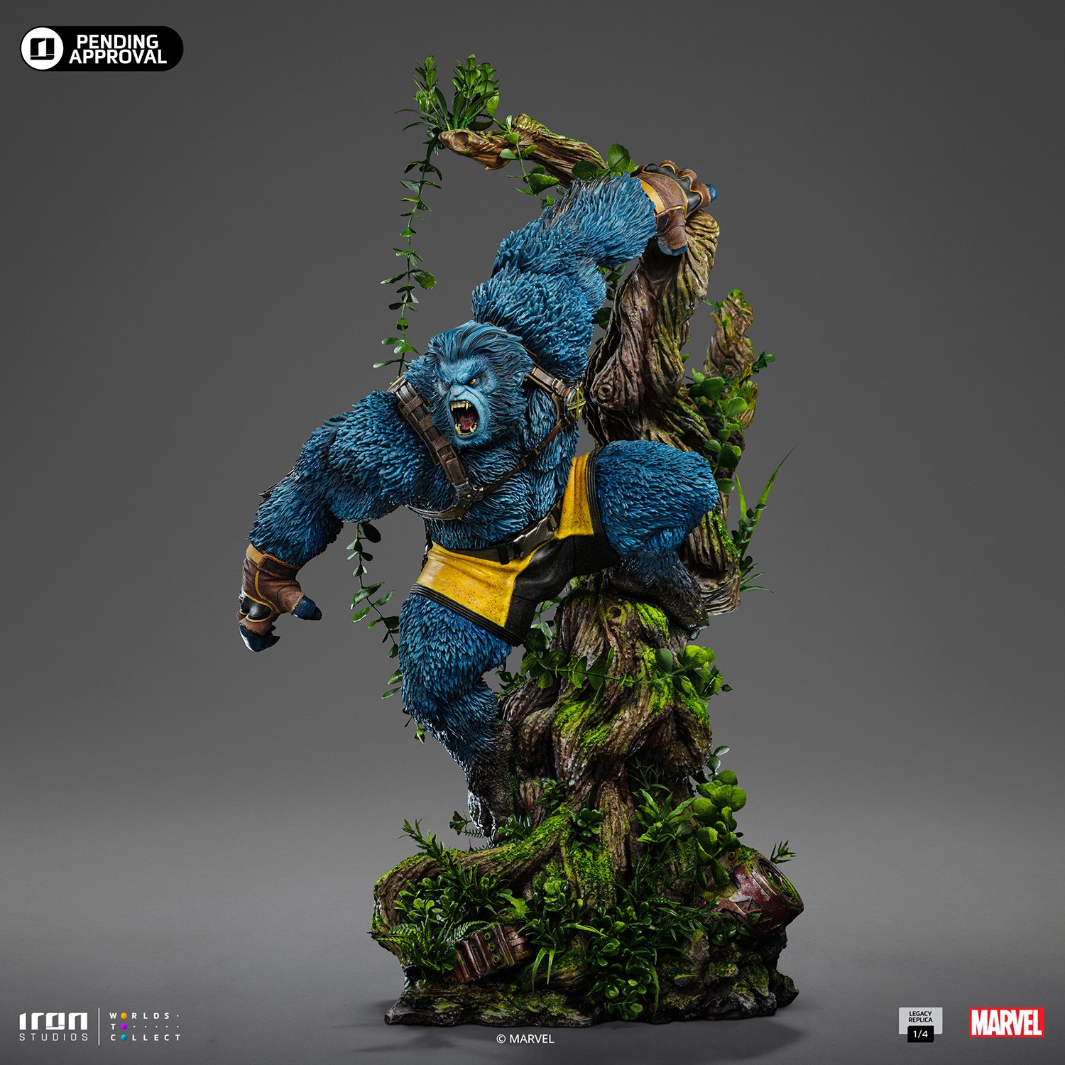 Beast 1:4 Legacy Replica Series Statue by Iron Studios | Sideshow ...