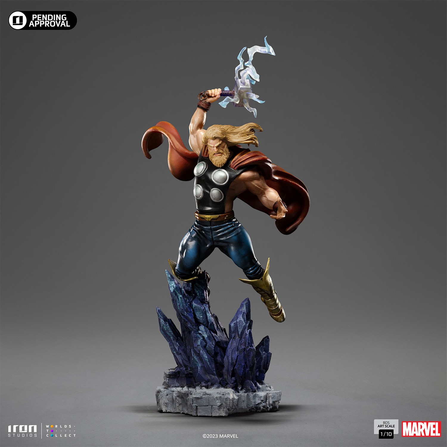 iron studios アイアンスタジオ Thor 1/10 スタチュー Thor 1:10 BDS Art Scale Statue by Iron Studios | Sideshow