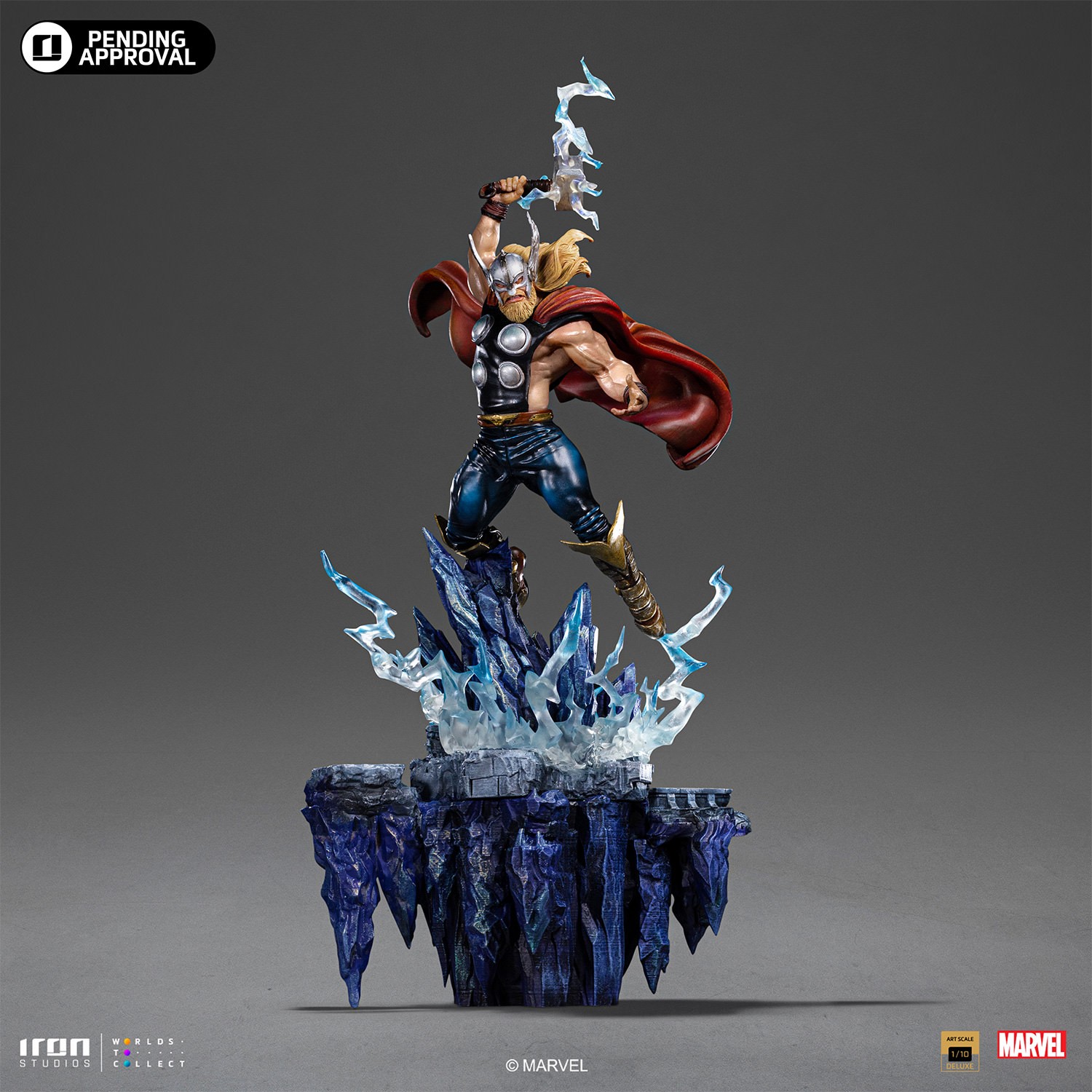IRON STUDIOS : THOR 1.10 scale statue Thor-deluxe_marvel_gallery_656e23d8294fc