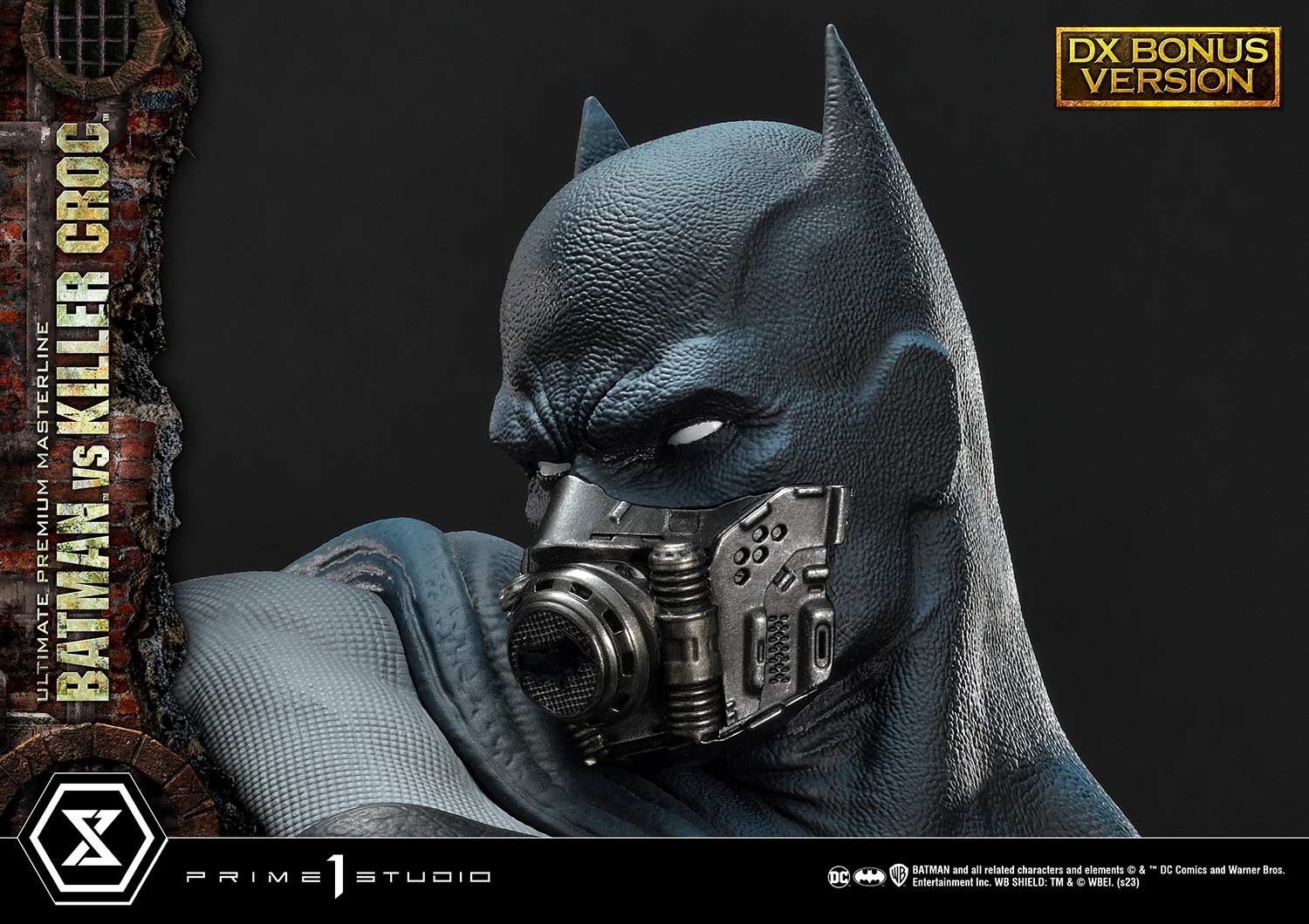 DC Comics Batman vs. Killer Croc (Deluxe Bonus Version) Quarter Scale Statue  View 7