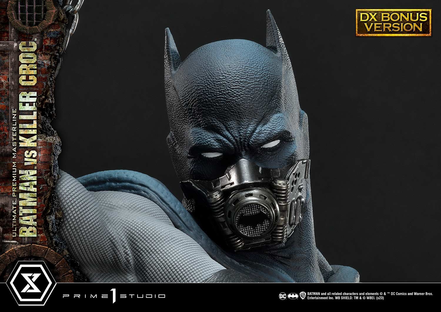 DC Comics Batman vs. Killer Croc (Deluxe Bonus Version) Quarter Scale Statue  View 11