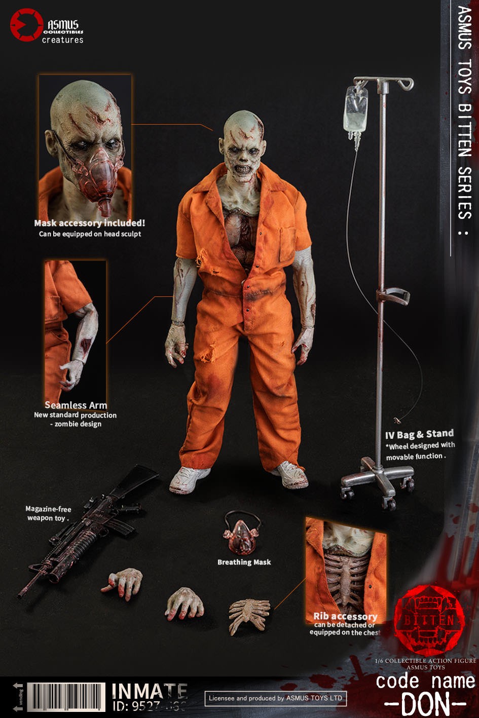 Bitten Bitten: Don Sixth Scale Figure  (Prototype Shown) View 7
