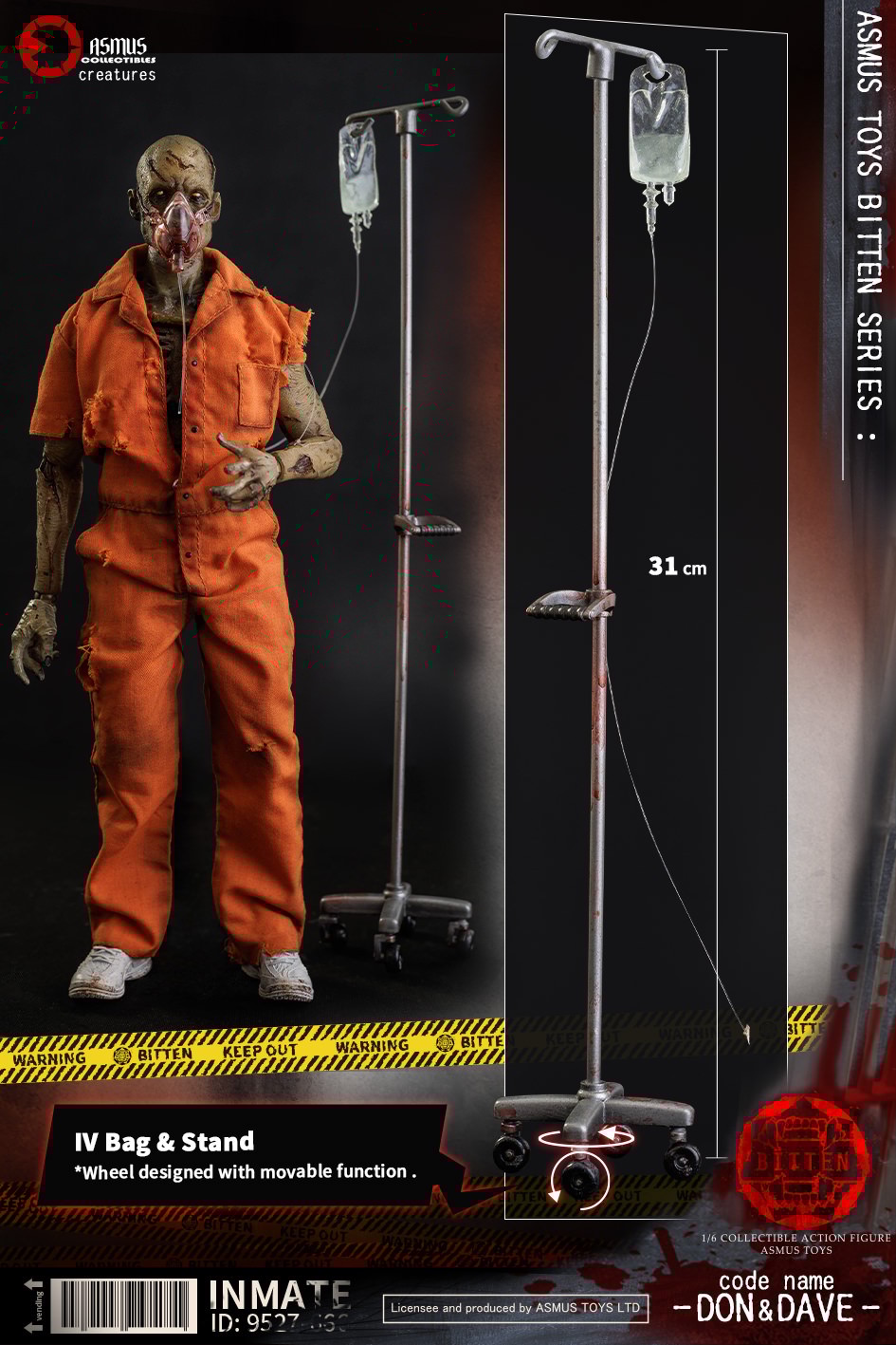Bitten: Dave Sixth Scale Figure by Asmus Collectible Toys