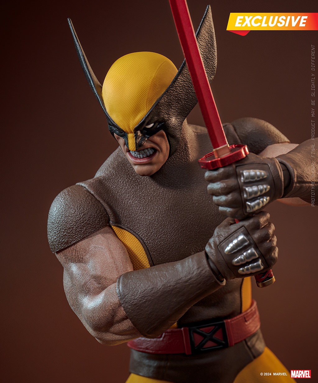 Wolverine (Brown Suit) Sixth Scale Figure by HONŌ Studio