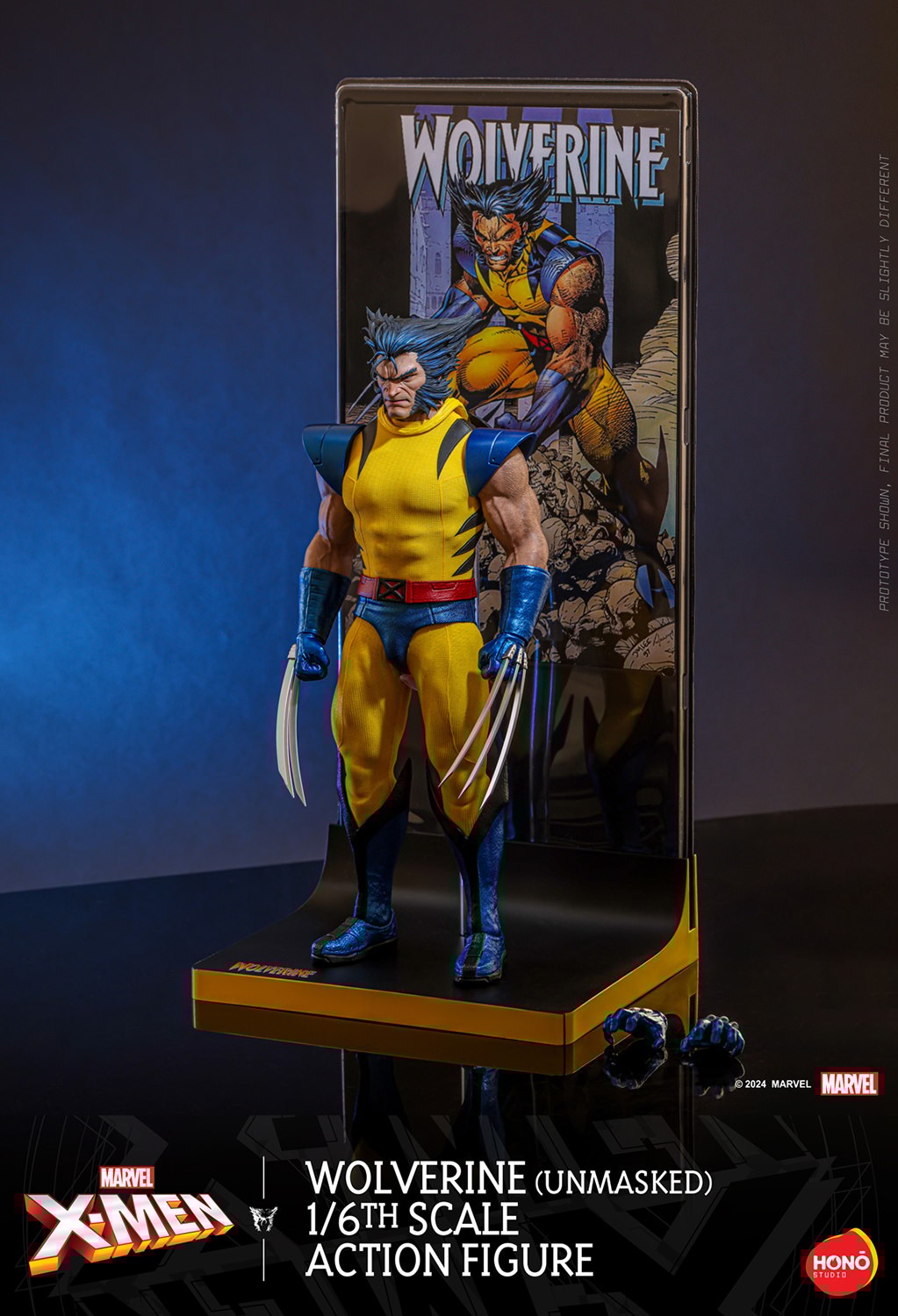 Wolverine (Unmasked) Sixth Scale Figure by HONŌ Studio
