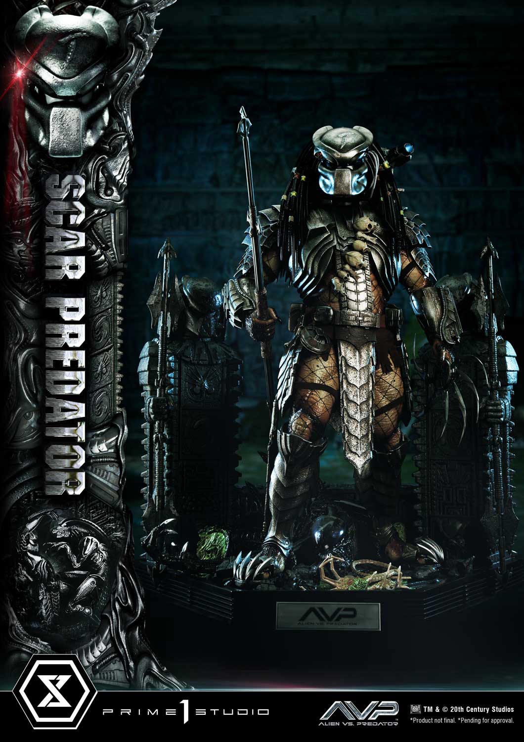 Amazon.com: Sideshow Scar Predator Alien vs Predator Sixth