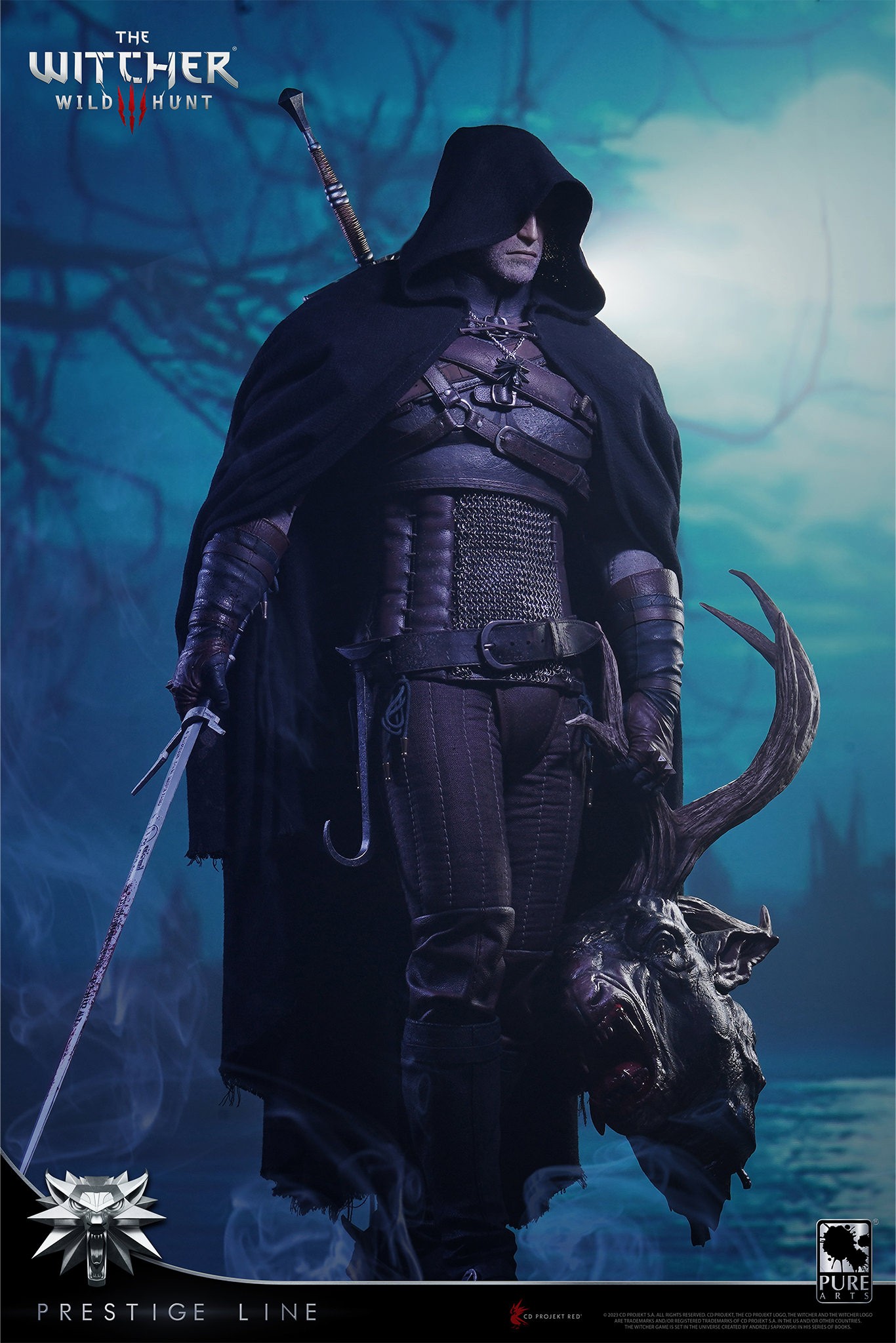 The Witcher 3: Wild Hunt - Geralt of Rivia 1/6 Scale Figure