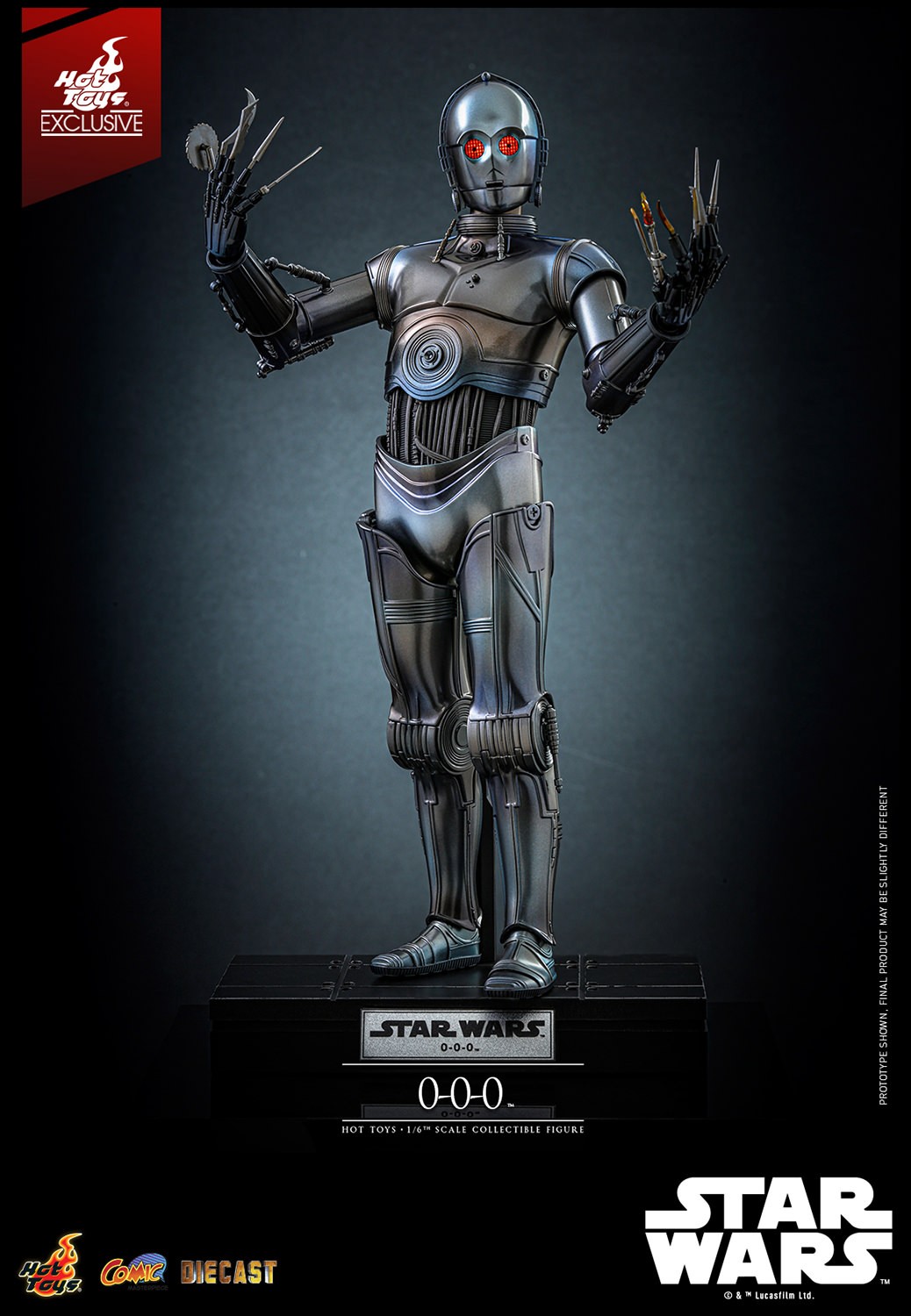 0-0-0™ Sixth Scale Figure by Hot Toys | Sideshow Collectibles