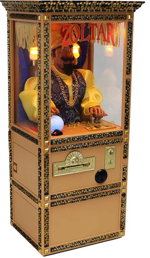 Zoltar Speaks Fortune Teller Machine Scaled Replica by New Zoltar Speaks Fortune Teller Machine Scaled Replica by New