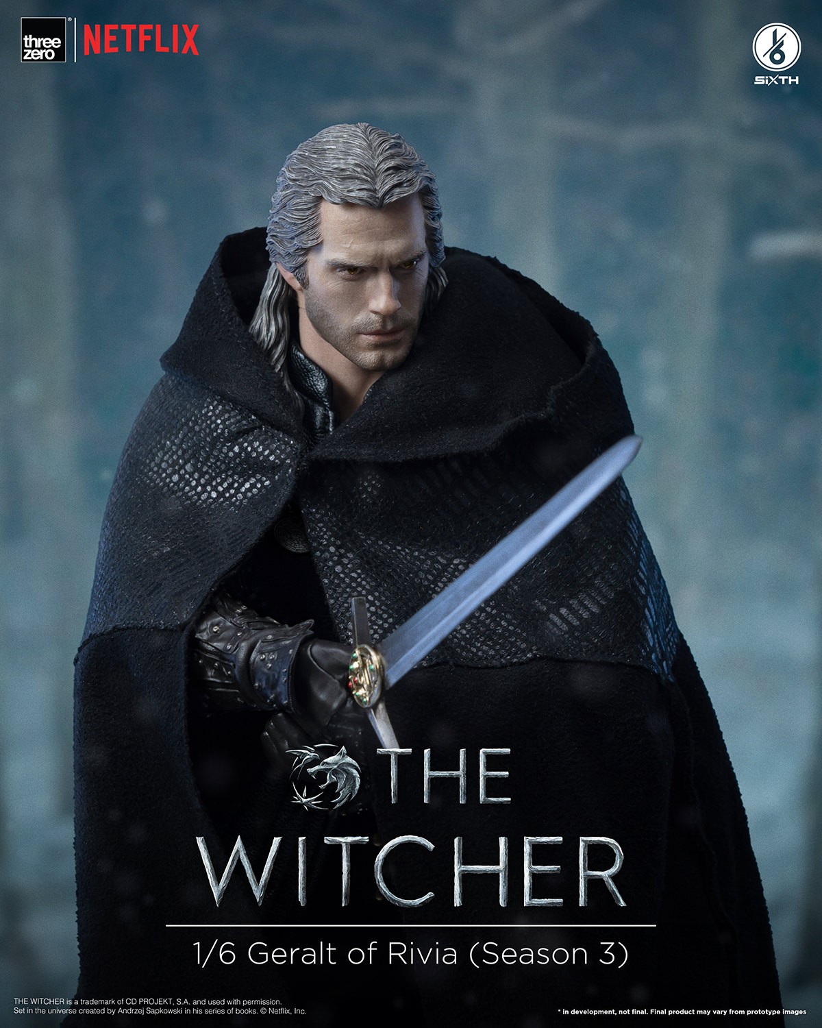 Geralt of Rivia (Season 3) (Prototype Shown) View 4