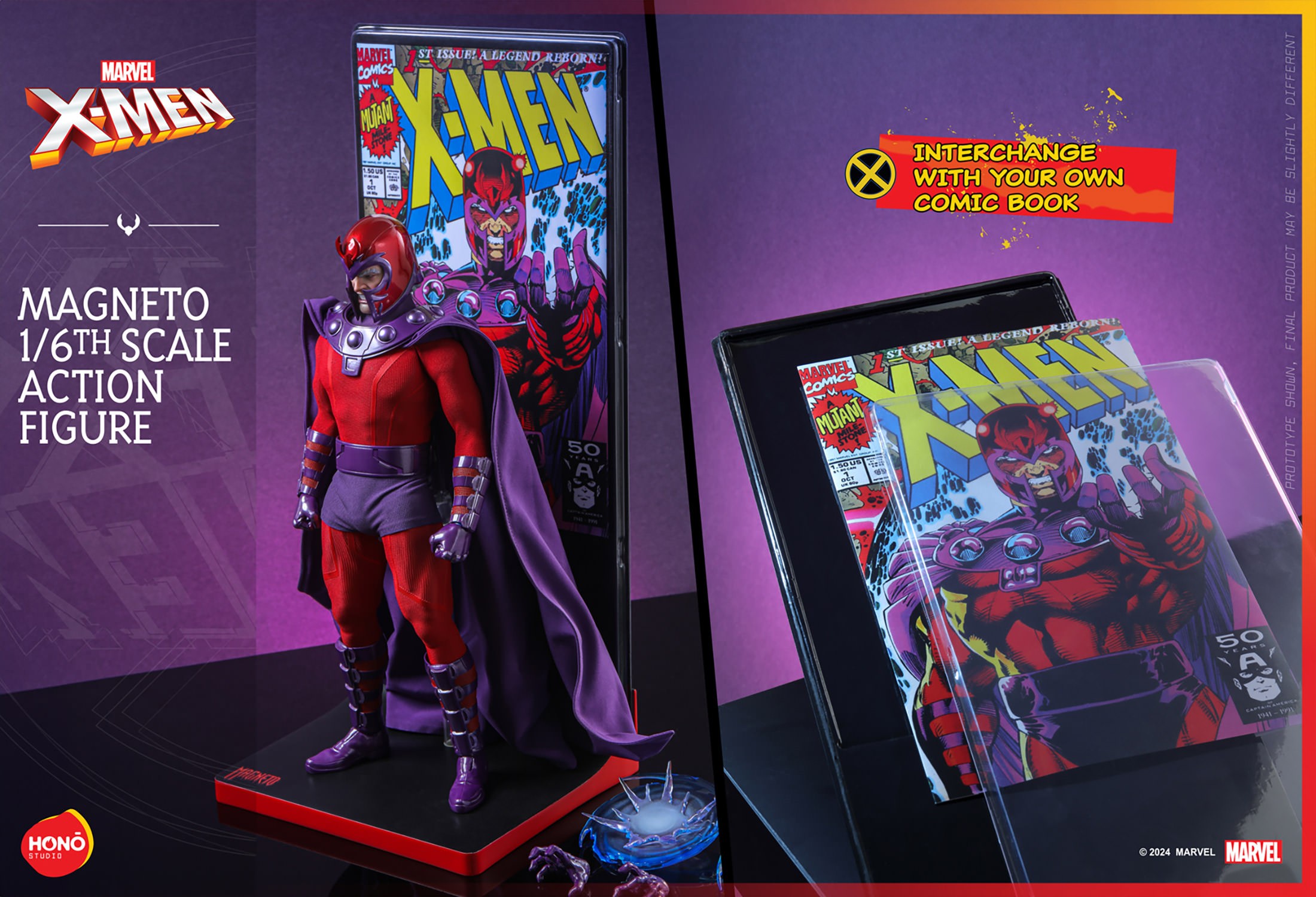 Magneto Action Figure by Honō Studio | Sideshow Collectibles