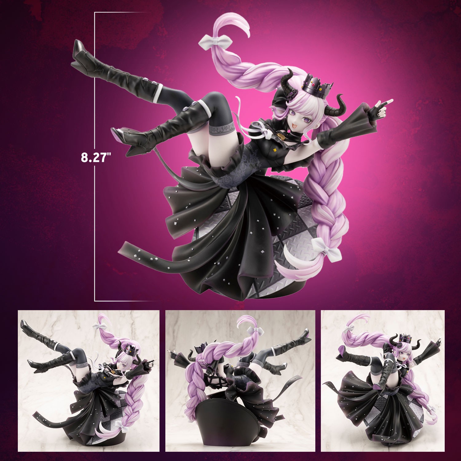 Master Detective Archives: RAIN CODE Shinigami Statues  (Prototype Shown) View 2